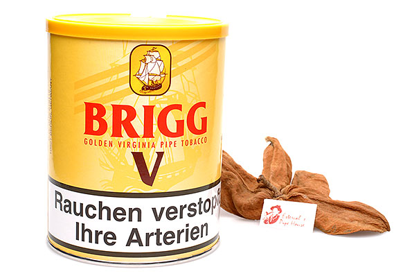 Brigg V (Vanilla) Pipe tobacco 155g Tin